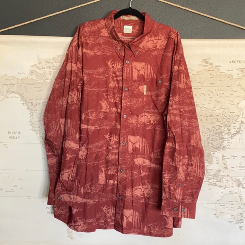 Columbia men’s river lodge buck button up …
